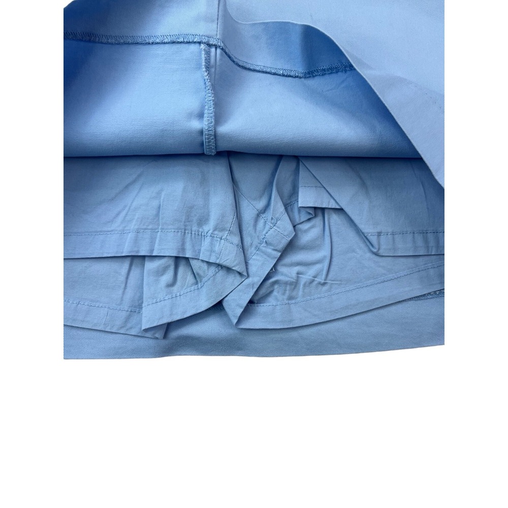 Coral Bay Women's‎ Size 12 Blue Stretch Double-Button Skirt w/Shorts Skort - Picture 10 of 12